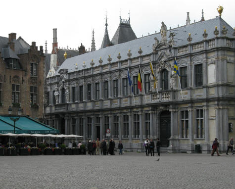 Bishop's Palace, Bruges Belgium