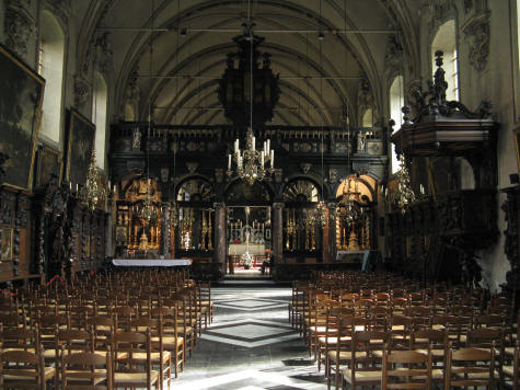 Sint-Annakerk in Bruges Belgium