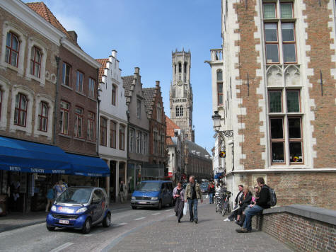 Belfort & Halle in Bruges Belgium