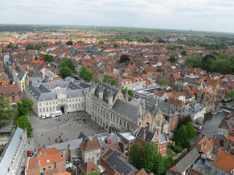 Burg Square, Bruges Belgium