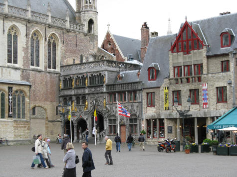 Basilica of the Holy Blood, Bruges Belgium