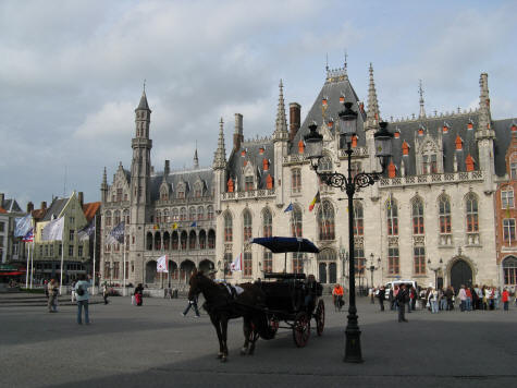 Provincial Hof in Bruges Belgium